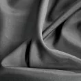 Zasłona grafitowa z matowej gładkiej tkaniny 140x250 cm przelotka RITA Eurofirany