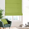 Roleta rzymska oliwkowa z miękkiej tkaniny o welurowej strukturze