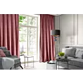 Zasłona ciemnoróżowa z tkaniny welwetowej 140x270 cm taśma ROSA Design 91 Eurofirany