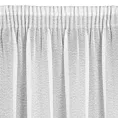 Firana biała z akcentem drobnego deszczyku 140x270 cm taśma RAIN Eurofirany