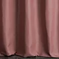 Zasłona szyta na flexach LUXOR wrzosowa z eleganckiej lśniącej tkaniny o drobnym splocie