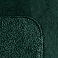 Narzuta, koc na fotel 70x160 cm ciemnozielony z miękkiego polaru ze strukturą baranka TEDY EUROFIRANY PREMIUM