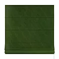 Roleta rzymska DORA - HIT zielona z miękkiej tkaniny o welurowej strukturze
