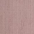 Roleta rzymska pudrowo różowa z miękkiej, matowej tkaniny w stylu eko o naturalnym splocie