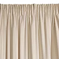 Zasłona beżowa z ekskluzywnego matowego welwetu 140x270 cm taśma VILLA Eurofirany