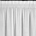 Firana biała o strukturze deszczyku 140x270 cm taśma ANNA Eurofirany