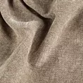 Zasłona szyta na taśmie 5 cm beżowa z tkaniny o szenilowej strukturze