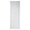 Firana biała z etaminy z lekkim połyskiem 140x270 cm taśma VIOLA Eurofirany