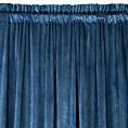 Zasłona granatowa z tkaniny welwetowej 135x300 cm taśma ROSA Design 91 Eurofirany