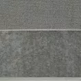 Ręcznik kąpielowy 50x90 cm bawełniany kolor stalowy z bordiurą z weluru 500 g/m2 LUCY Eurofirany