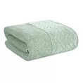 Ręcznik kąpielowy 70x140 cm bawełniany kolor miętowy o ryżowej strukturze z welwetową bordiurą 500 g/m2 LOREN Eurofirany