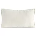 Poszewka na poduszkę 30x50 cm kremowa z szenilowej garbowanej tkaniny ROSI Eurofirany