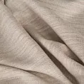 Poszewka szyta beżowa z tkaniny z dodatkiem lnu, z melanżowym splotem ekologiczna