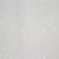 Firana biało, szampańska zdobiona marmurkowym nadrukiem 140x250 cm przelotka HERA Eurofirany