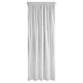 Firana biała z szampańskim nieregularnym wzorem 140x270 cm taśma ROXI Eurofirany