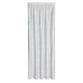 Zasłona biała ażurowa w stylu eko 140x270 cm taśma NELA Eurofirany