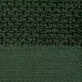 Ręcznik kąpielowy 70x140 cm bawełniany kolor ciemnozielony o ryżowej strukturze 550 g/m2 RISO Eurofirany