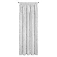 Zasłona biała w stylu eko o luźnym płóciennym splocie 140x270 cm taśma RUBI Eurofirany