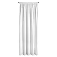 Zasłona biała w stylu eko 140x270 taśma ERIS Eurofirany