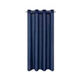 Zasłona granatowa z matowej gładkiej tkaniny 140x175 cm przelotka RITA Eurofirany