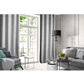 Zasłona srebrna z tkaniny welwetowej 140x250 cm przelotka ROSA Design 91 Eurofirany