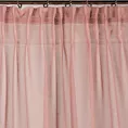 Firana różowa z falbanami 140x250 cm taśma DOLLY DIVA LINE Eurofirany