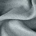 Zasłona szyta na taśmie fala srebrna z tkaniny o naturalnym splocie z efektem melanżu