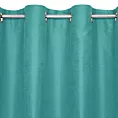 Zasłona turkusowa z tkaniny zamszowej 135x250 cm przelotka ADA Eurofirany