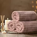 Ręcznik kąpielowy 70x140 cm bawełniany kolor pudrowy róż 480 g/m2 AVINION Terra Collection Eurofirany
