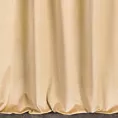 Zasłona szyta na tunelu ENYA złota z miękkiej półmatowej tkaniny welwetowej