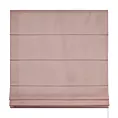 Roleta rzymska ciemnoróżowa z miękkiej tkaniny o welurowej strukturze i wyraźnym splocie