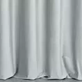 Zasłona szyta na taśmie fala srebrna z miękkiej półmatowej tkaniny welwetowej