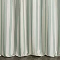 Tkanina zasłonowa o  płóciennym splocie w paski Eurofirany