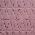 Narzuta różowa 170x210 cm pikowana metodą hot press w geometryczny wzór BONI 3 Eurofirany