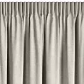 Zasłona stalowa z szenilowej tkaniny 140x270 cm  taśma - MEGI Eurofirany