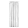 Firana biała o strukturze deszczyku 140x270 cm taśma ANNA Eurofirany