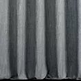 Zasłona szyta na taśmie fala stalowa z tkaniny o naturalnym splocie z efektem melanżu