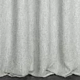 Zasłona szyta na taśmie fala kremowa z tkaniny typu bukla z efektem melanżu
