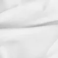 Poszewka szyta ADESSA biała z miękkiej tkaniny o welurowej strukturze