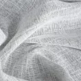 Zasłona popielato, srebrna z widocznym splotem 140x250 cm przelotka AGNES Eurofirany