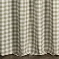 Tkanina zasłonowa o płóciennym splocie w kratkę Eurofirany