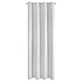 Zasłona biała z gładkiej matowej tkaniny 140x250 cm przelotka ADARI Eurofirany