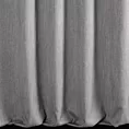 Zasłona szyta na taśmie fala szara z tkaniny o naturalnym splocie z efektem melanżu