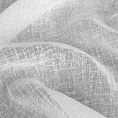 Zasłona biała o strukturze deszczyku z etaminy 140x250 cm przelotka ANGELICA Eurofirany