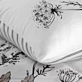 Pościel 220x200 cm bawełniana kolor biały, beżowy z motywem roślinnym AGNES Eurofirany Premium