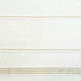 Ręcznik kąpielowy 50x90 cm bawełniany kolor kremowy ze stębnowaną bordiurą 500 g/m2 MIRA Eurofirany