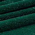 Koc  150x200 cm ciemnozielono, srebrny z dodatkiem lśniącej nici BLINK DESIGN 91 Eurofirany