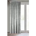 Zasłona stalowa z ekskluzywnego matowego welwetu 140x270 cm taśma RIA Diva Line Eurofirany