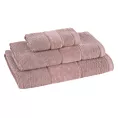 Ręcznik kąpielowy 50x90 cm bawełniany kolor pudrowy róż z welurową bordiurą 500 g/m2 EMMA Eurofirany