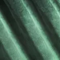 Zasłona zielona z miękkiego welwetu 140x250 cm przelotka SUZANA Eurofirany